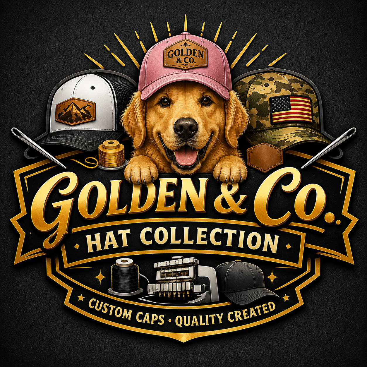 Translation missing: en.Golden &amp; Co- Hat Collection: Golden & Co- Hat Collection