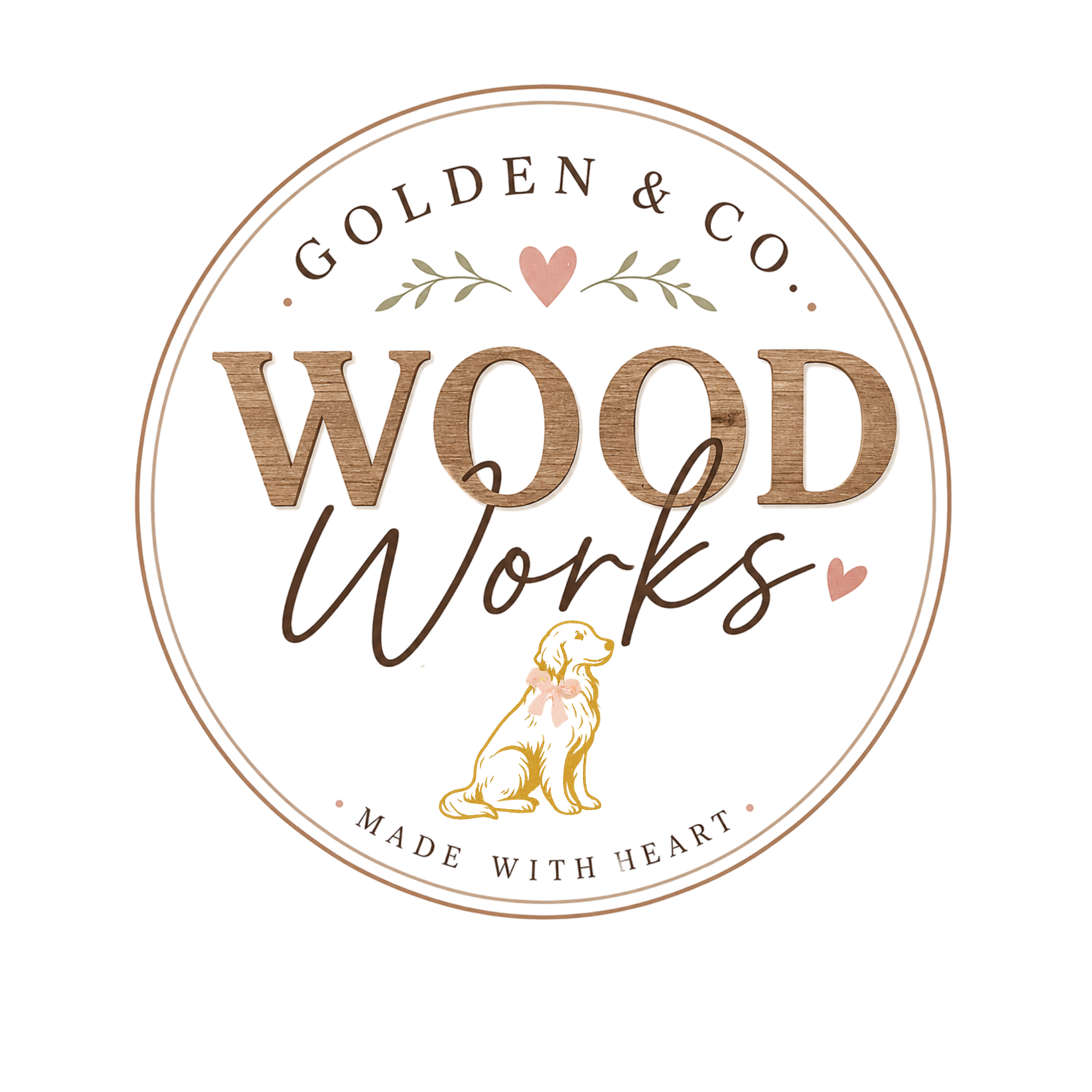 Golden & Co. Wood Works Collection 🤍🌿 Collage