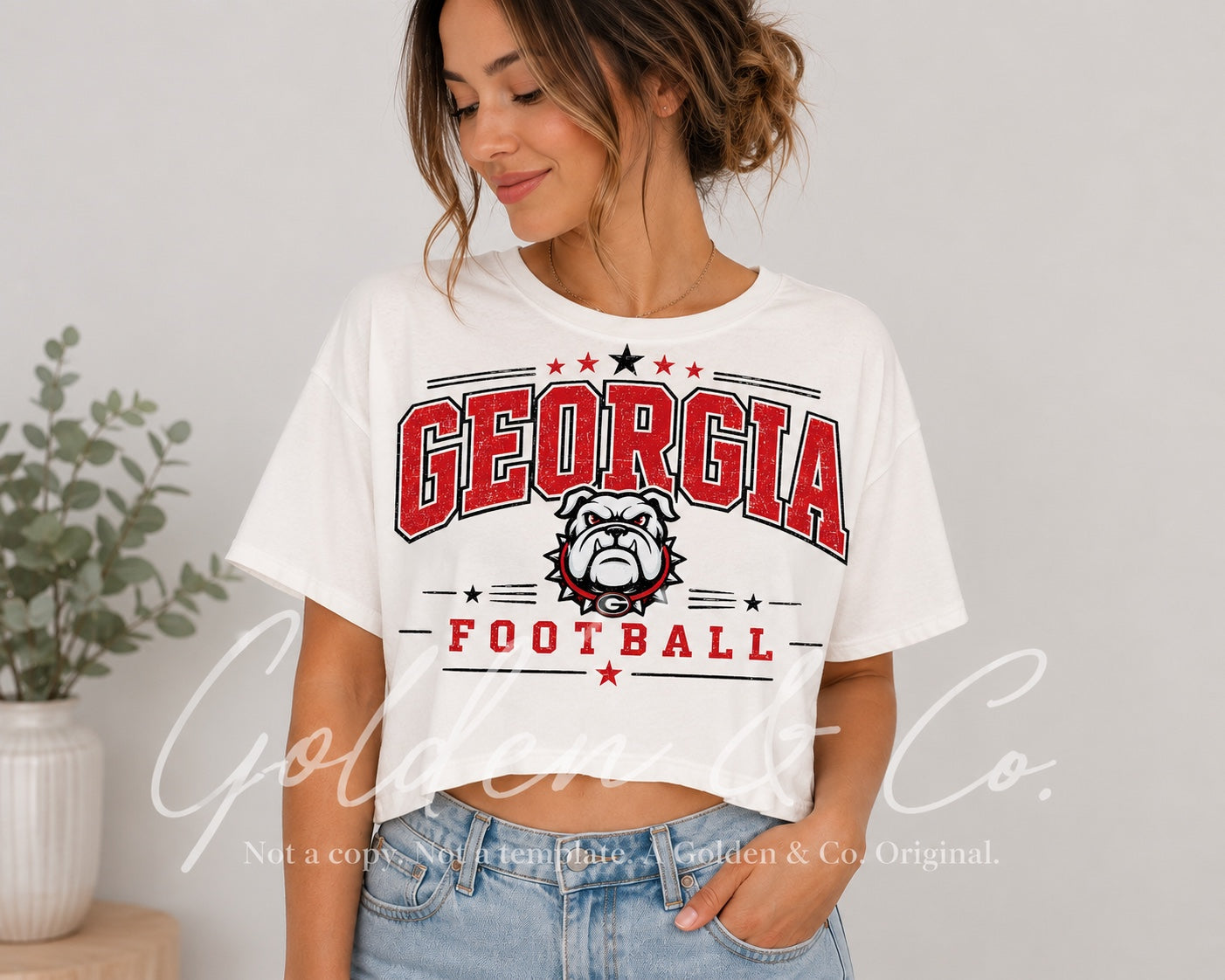 Georgia Game Day but make it Vintage