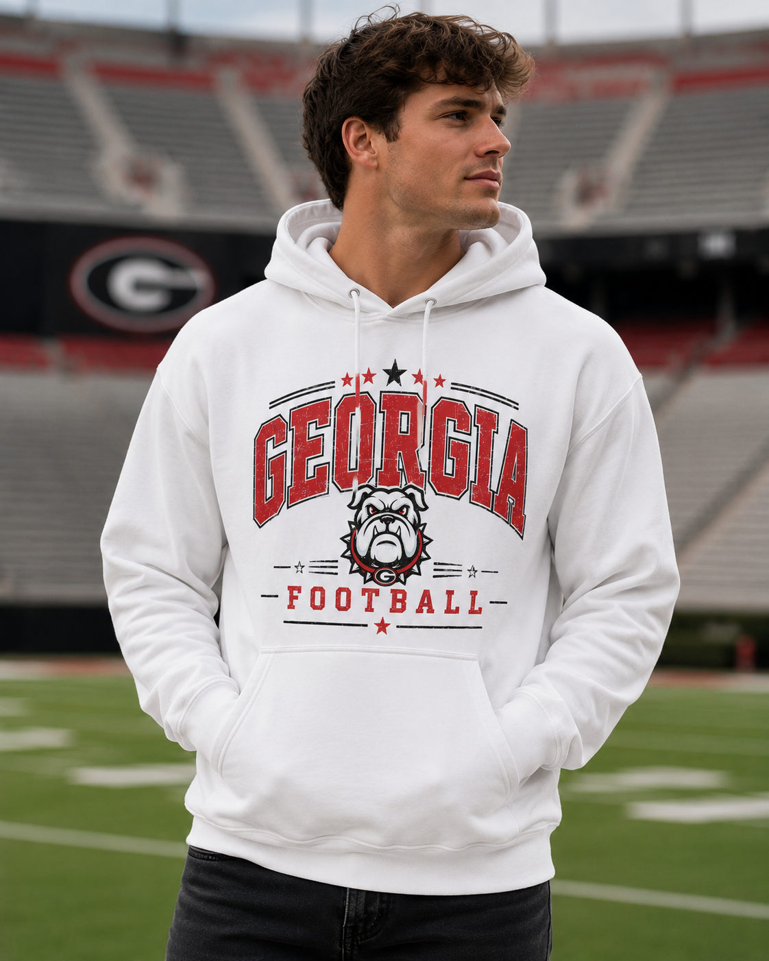 Georgia Game Day but make it Vintage