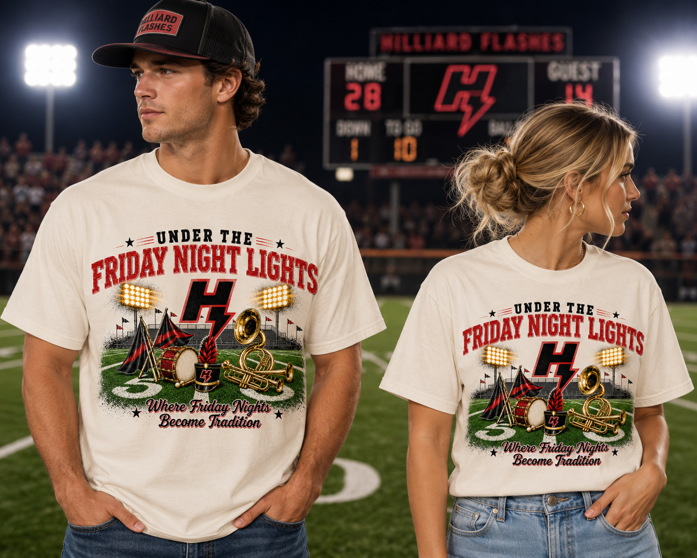 Under the Friday Night Lights Tee