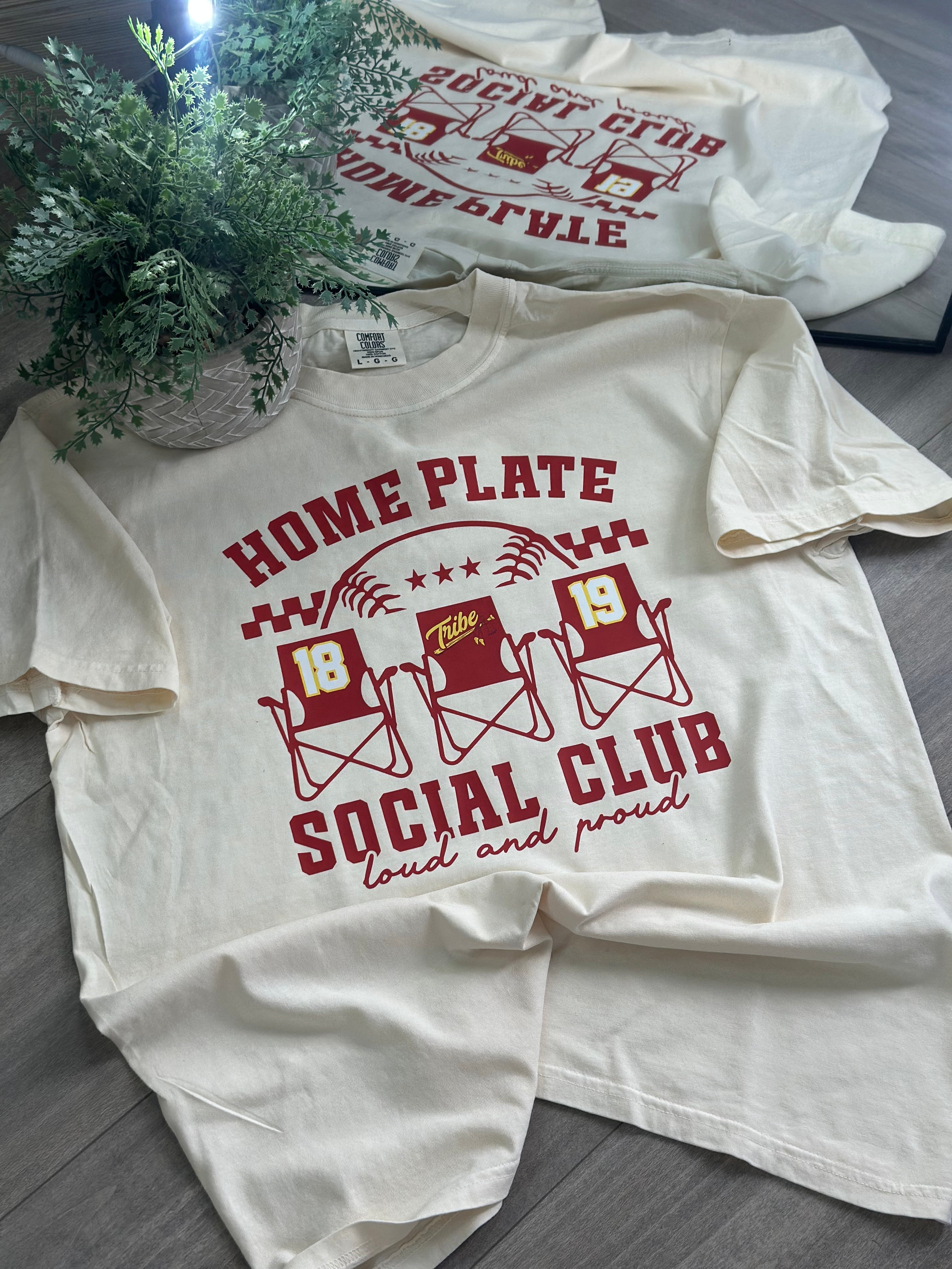 Home Plate Social Club Tee