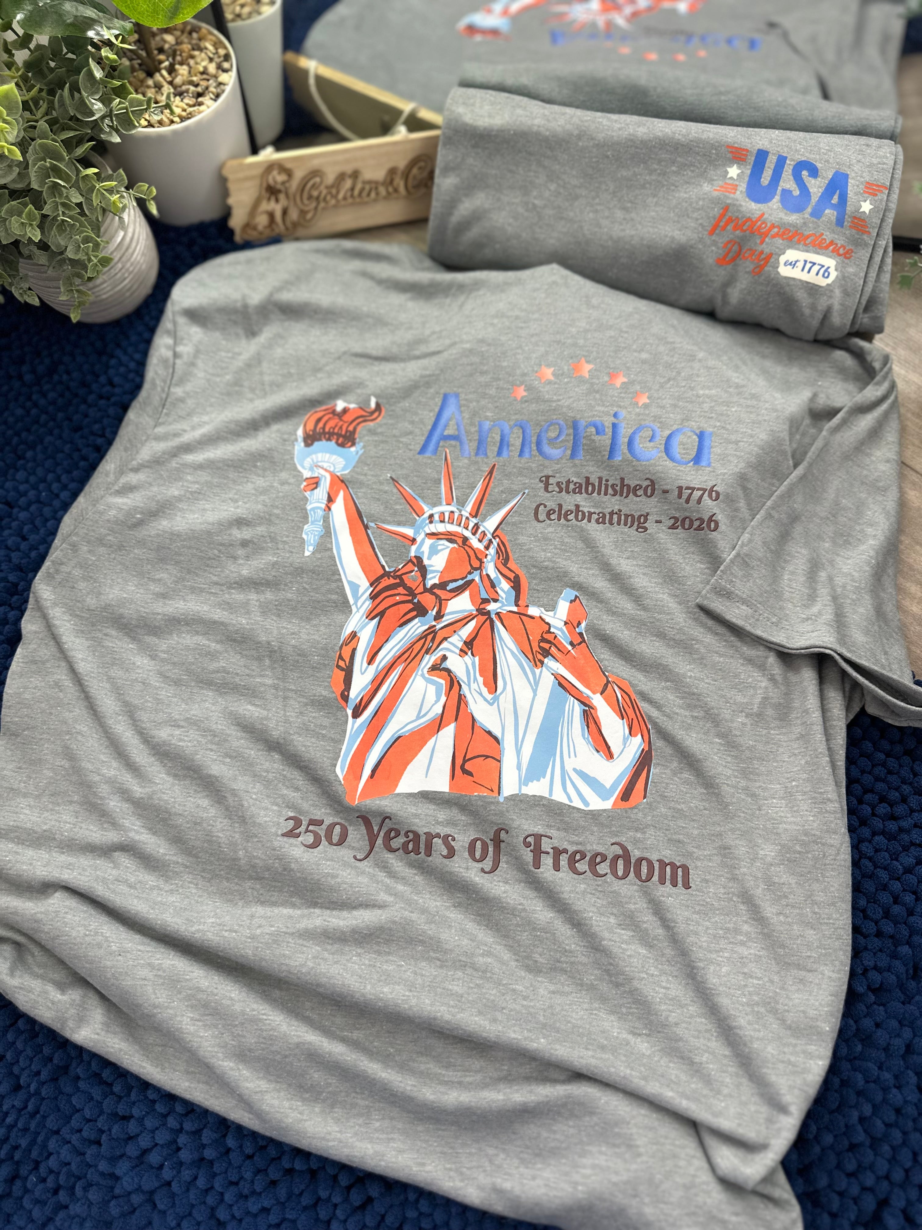 America 250 Years of Freedom Tee