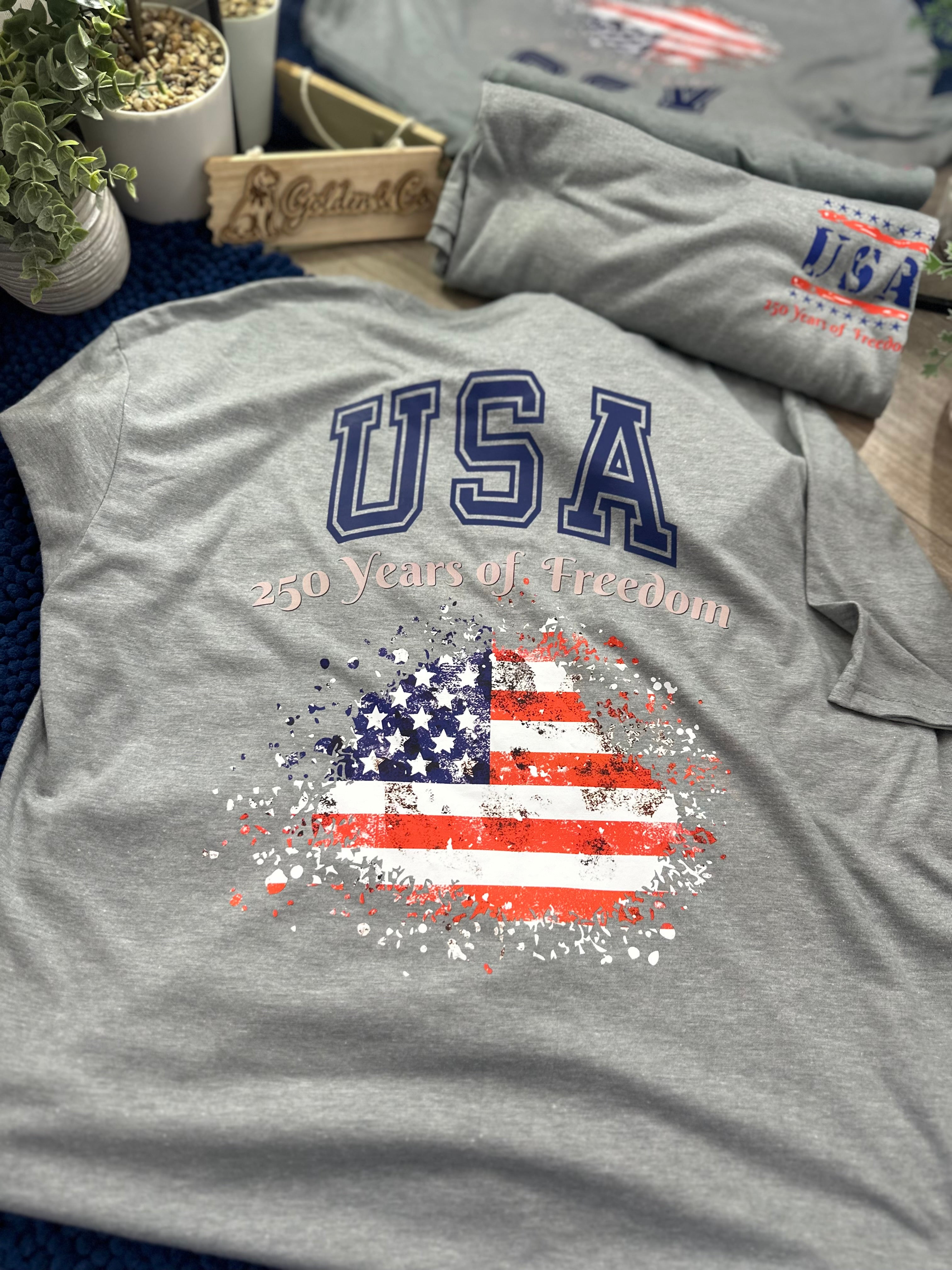USA 250 Years Freedom Tee