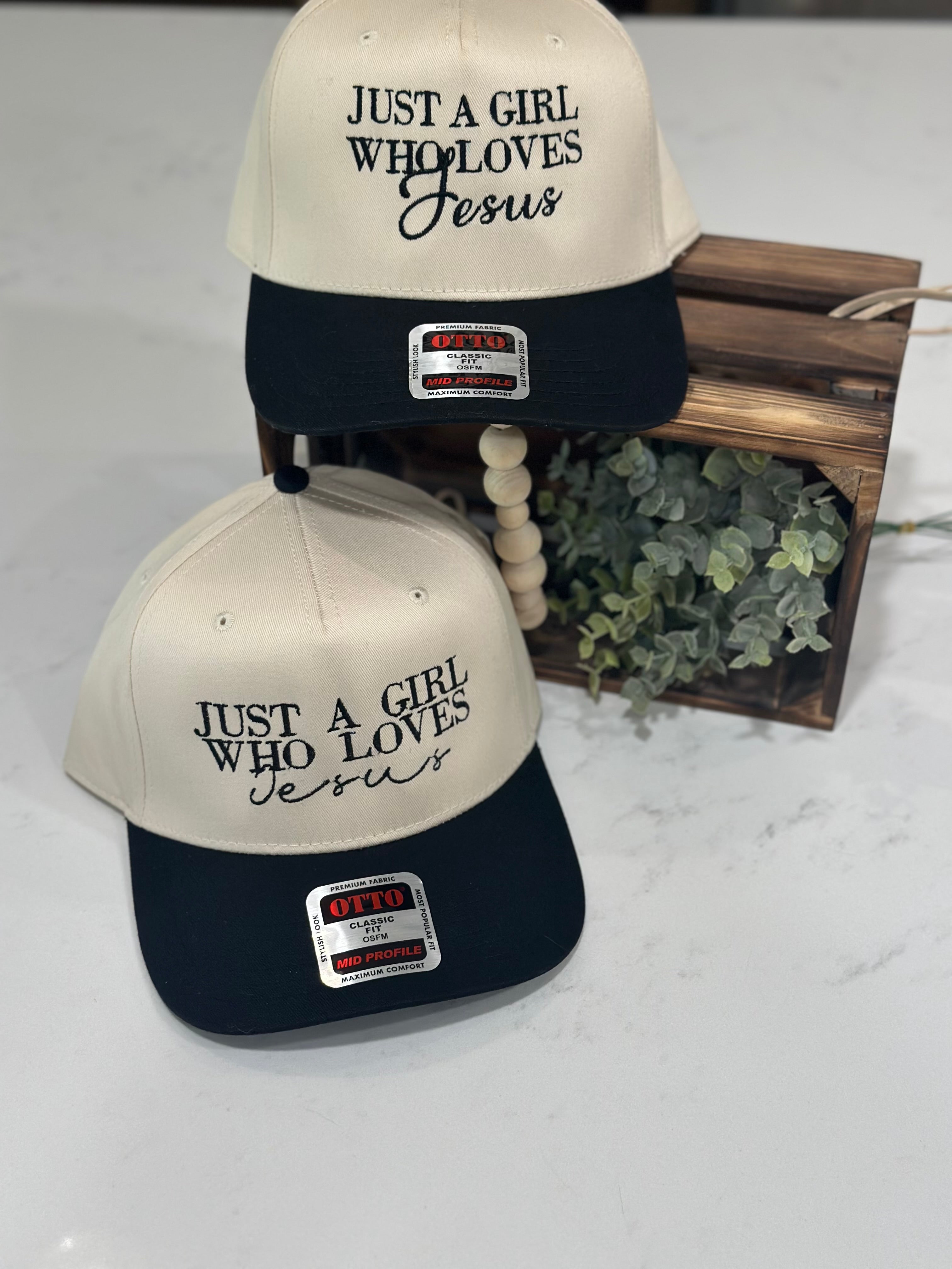 Just a Girl Who Loves Jesus Hat