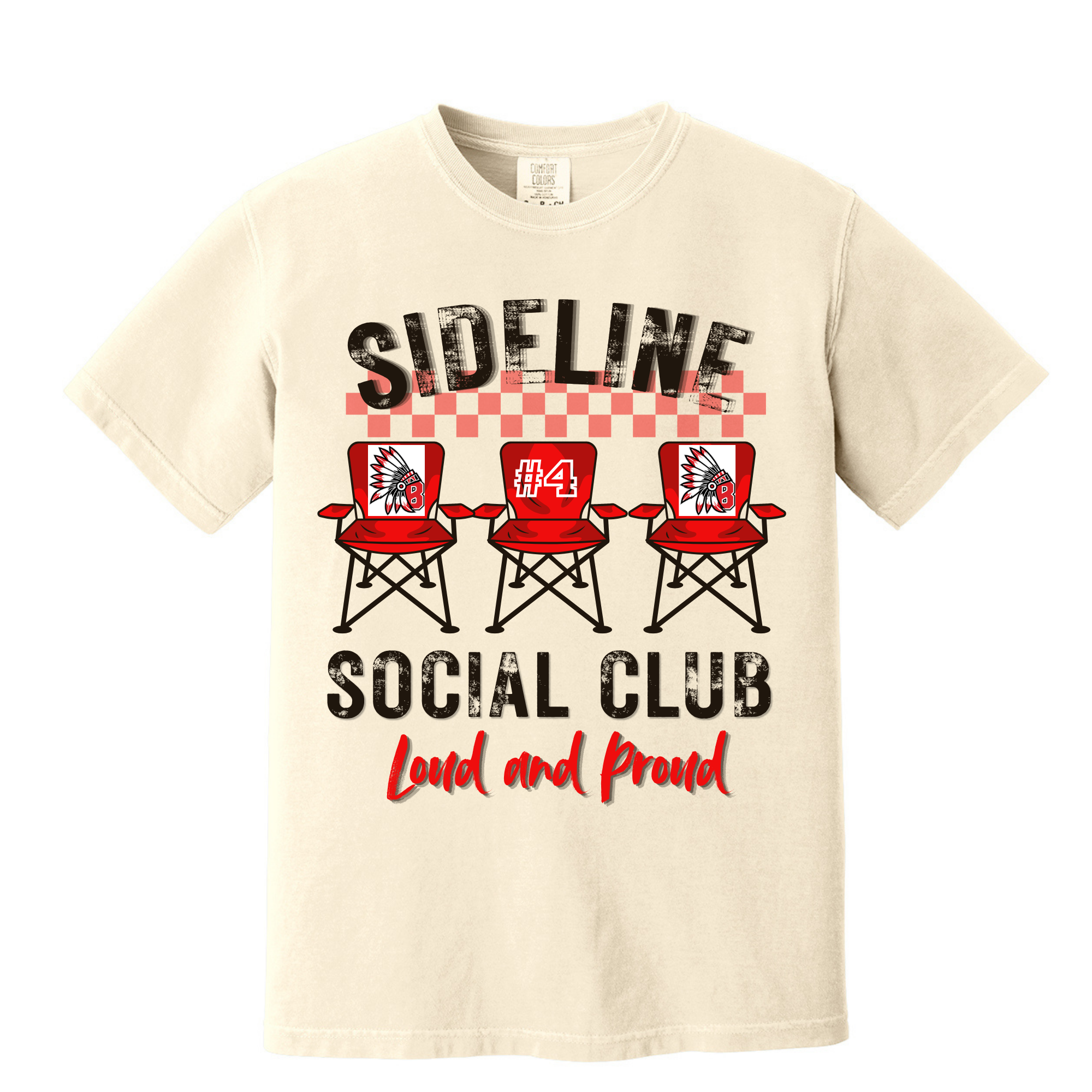 Sideline Social Club Tee