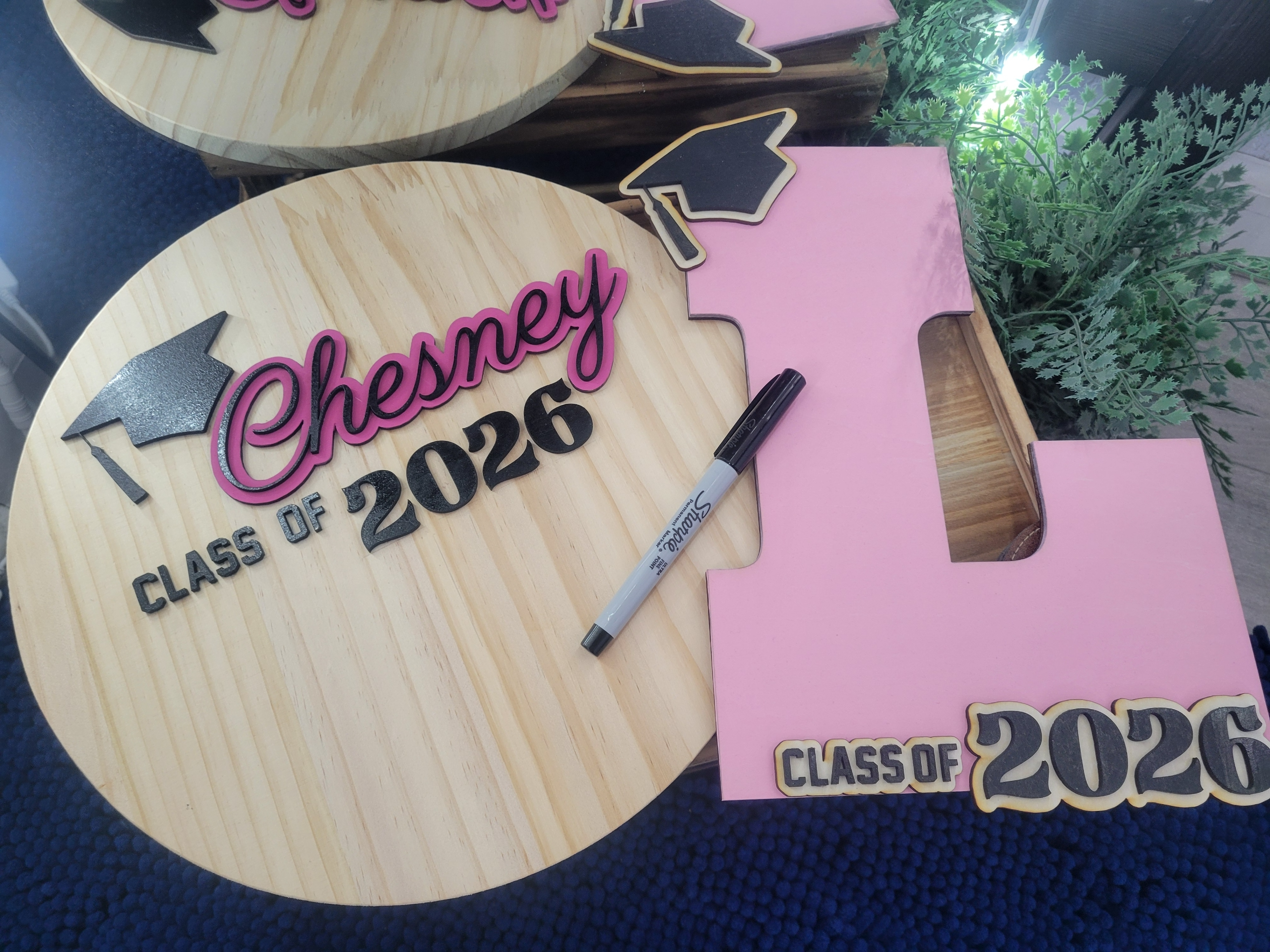 Custom Graduation Guest Board