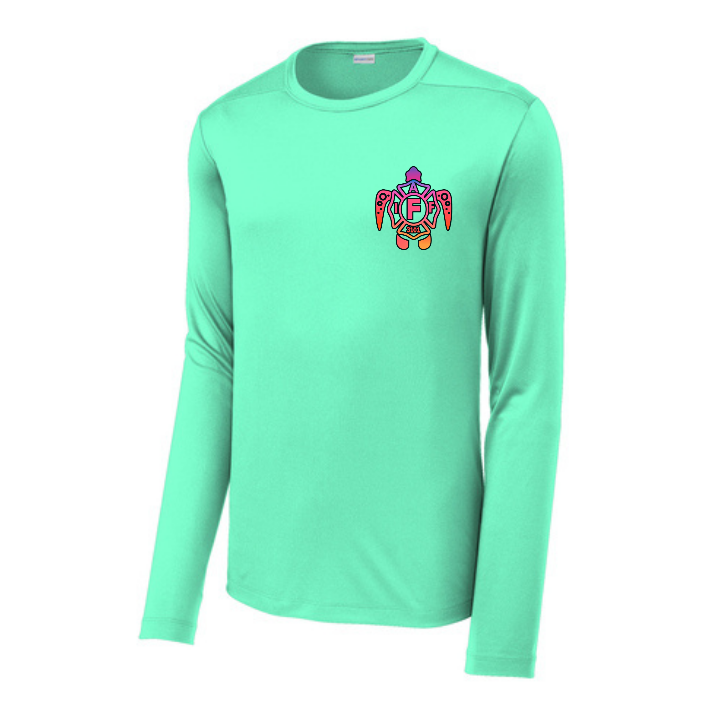 IAFF 3101 Sea Turtle UV Protection Tee