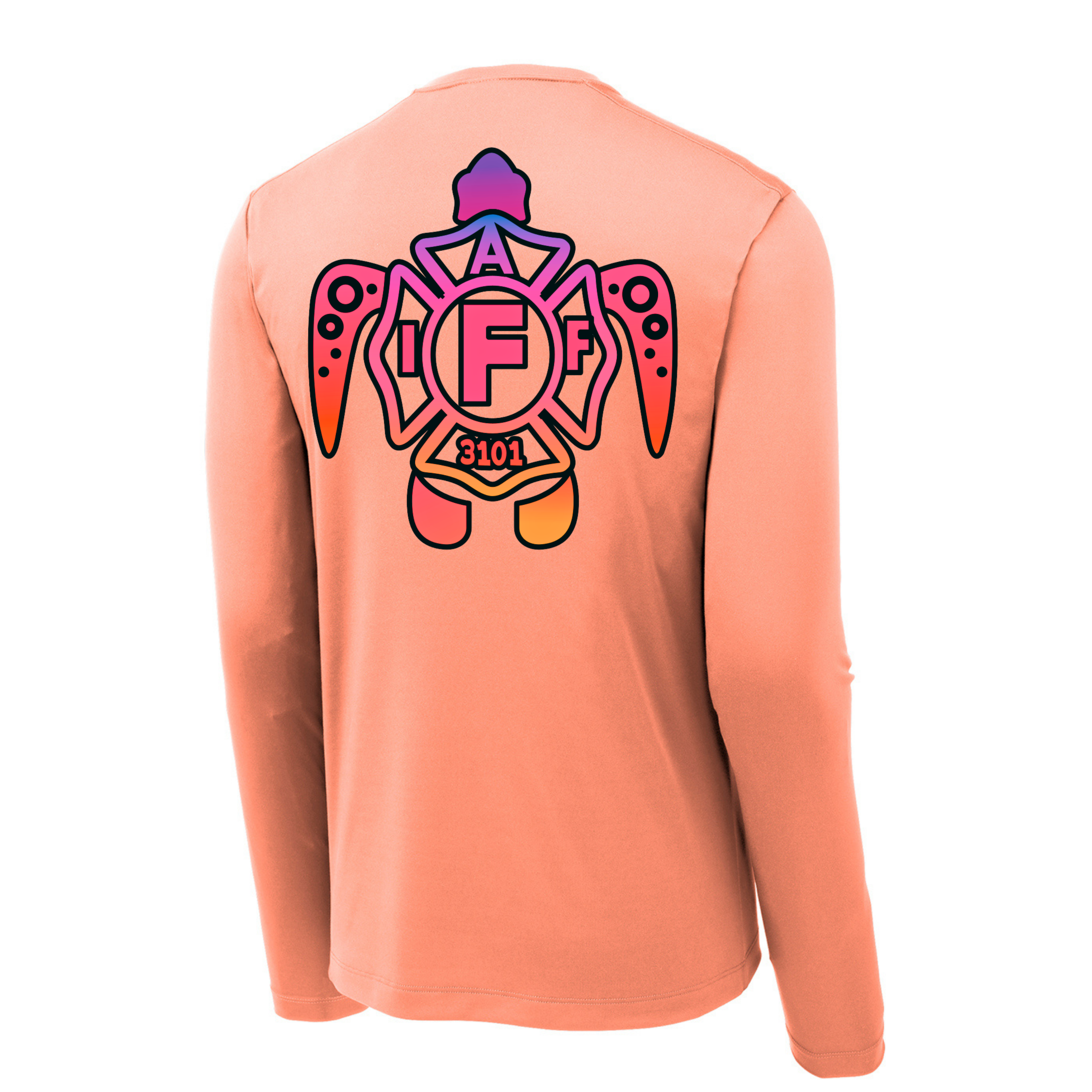 IAFF 3101 Sea Turtle UV Protection Tee