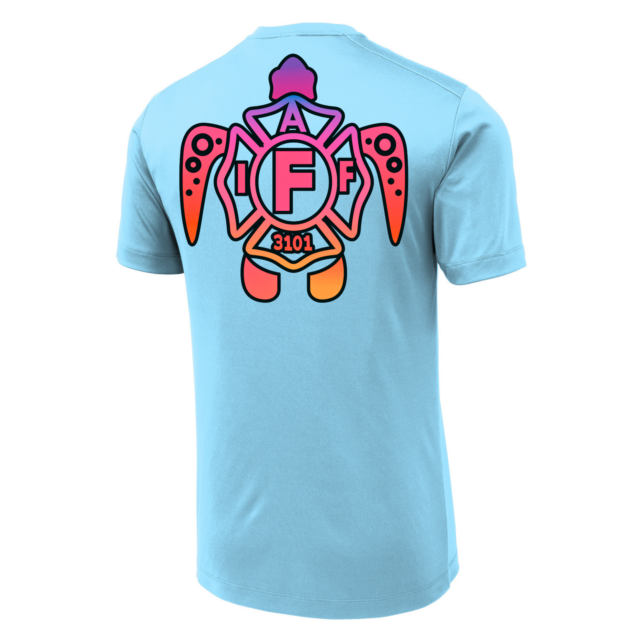 IAFF 3101 Sea Turtle UV Protection Tee