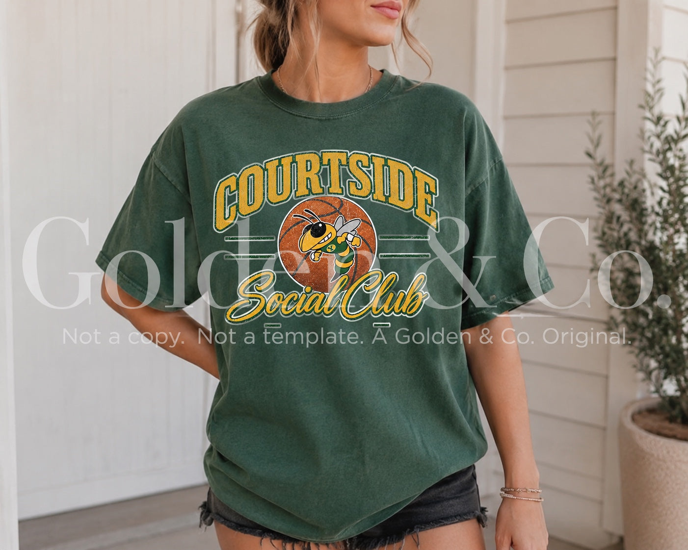 Courtside Social Club Tee