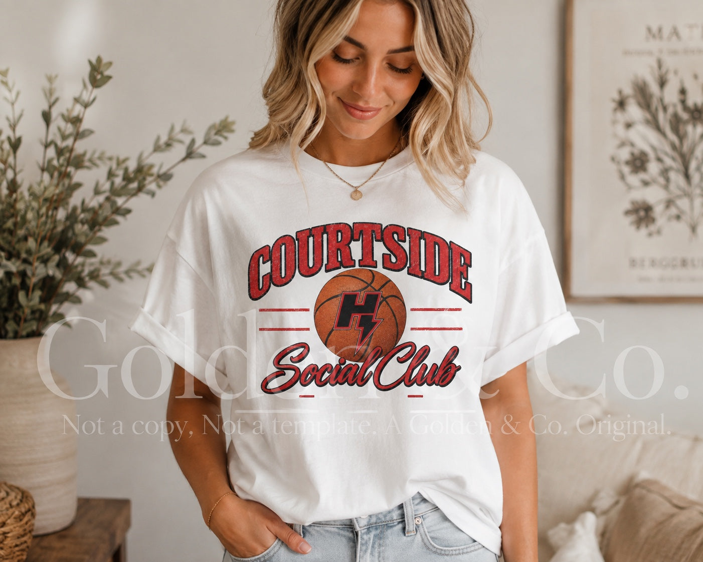 Courtside Social Club Tee