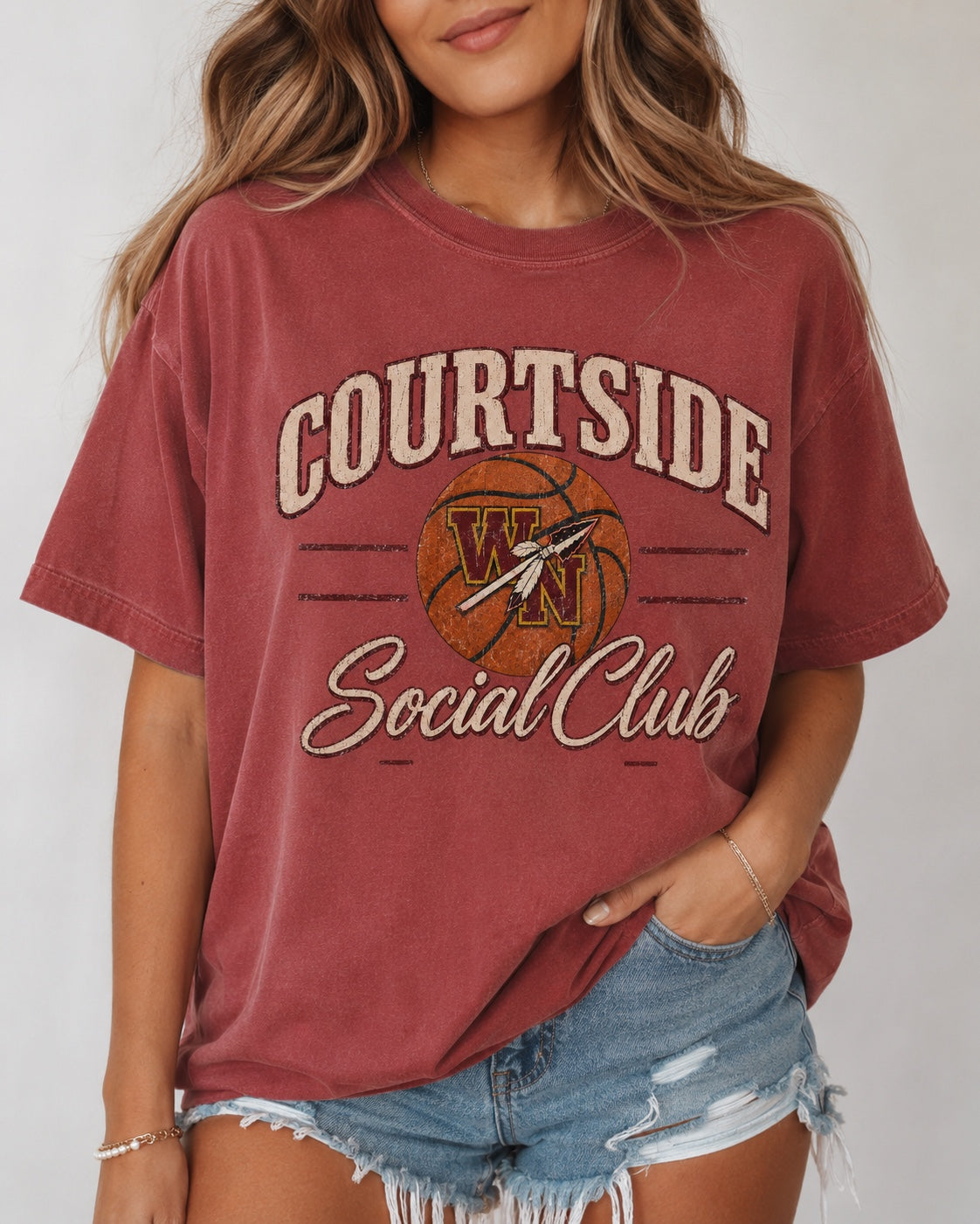 Courtside Social Club Tee