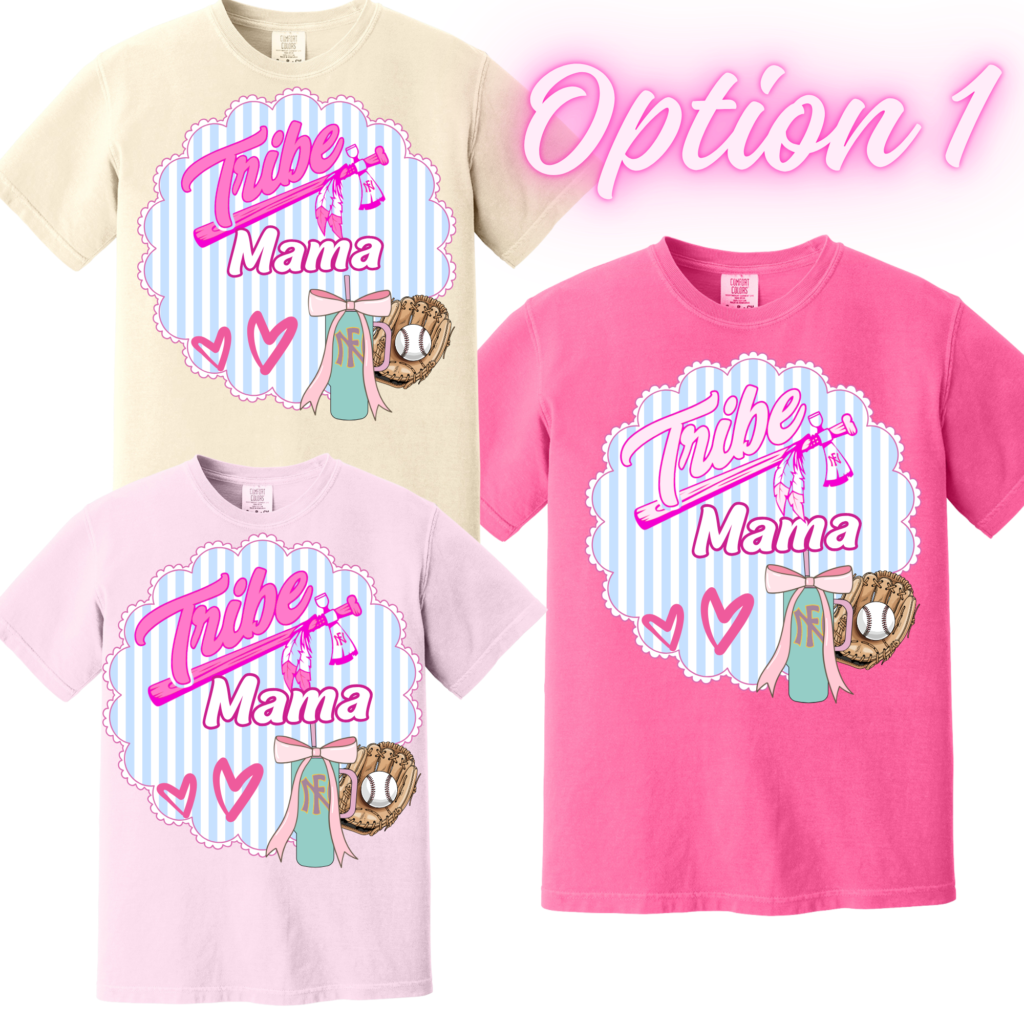 Tribe Mama Baseball Tees Mother's day edition