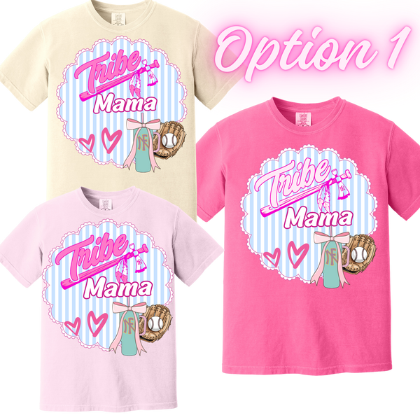 Tribe Mama Baseball Tees Mother's day edition