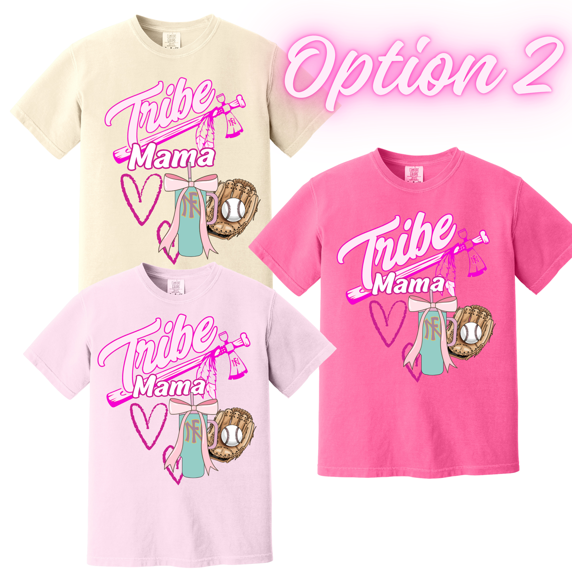 Tribe Mama Baseball Tees Mother's day edition